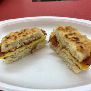 Bacon, Egg and cheese Biscuit